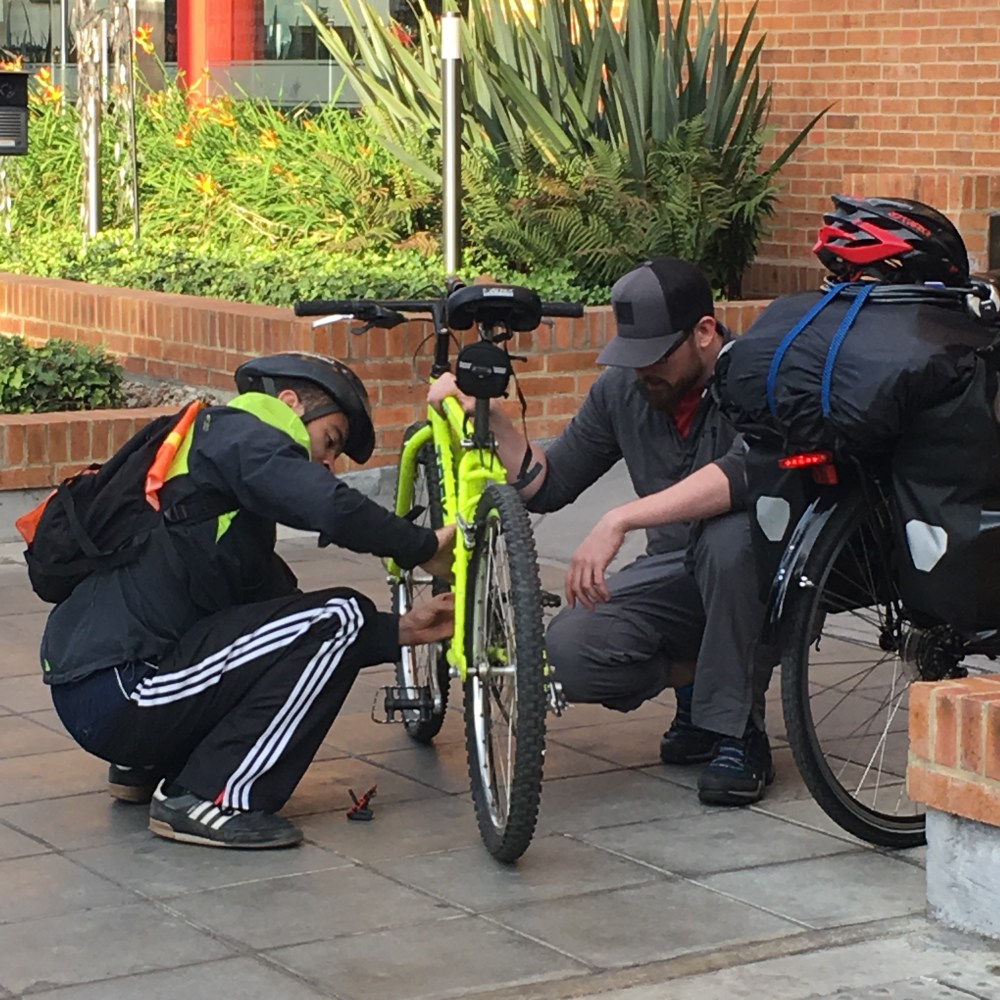 Fixing bikes